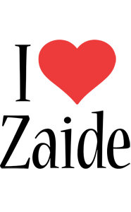 Zaide i-love logo