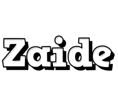 Zaide snowing logo