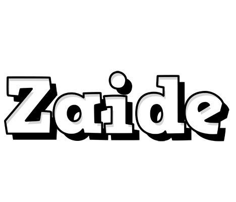 Zaide snowing logo