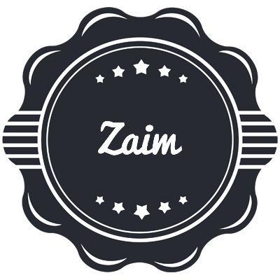 Zaim badge logo