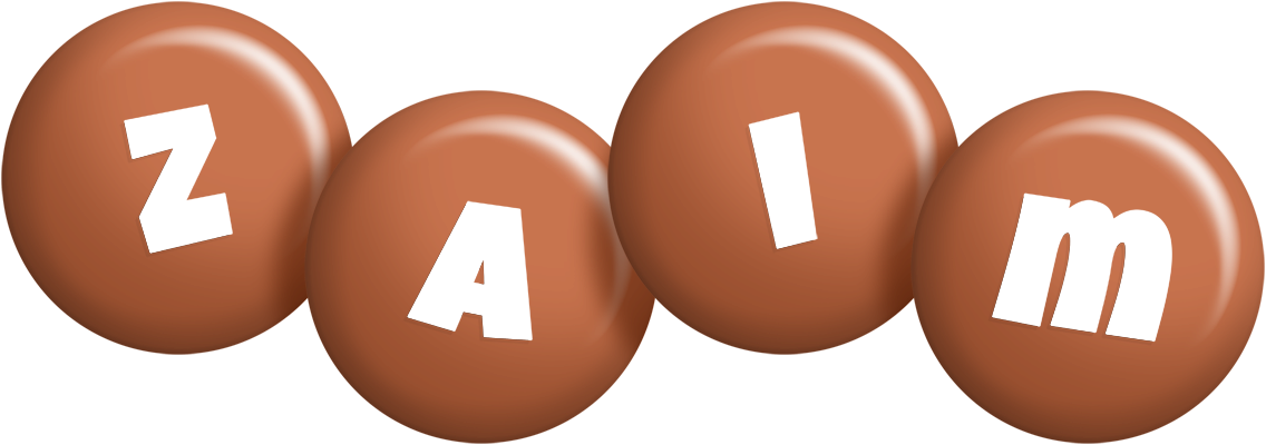 Zaim candy-brown logo