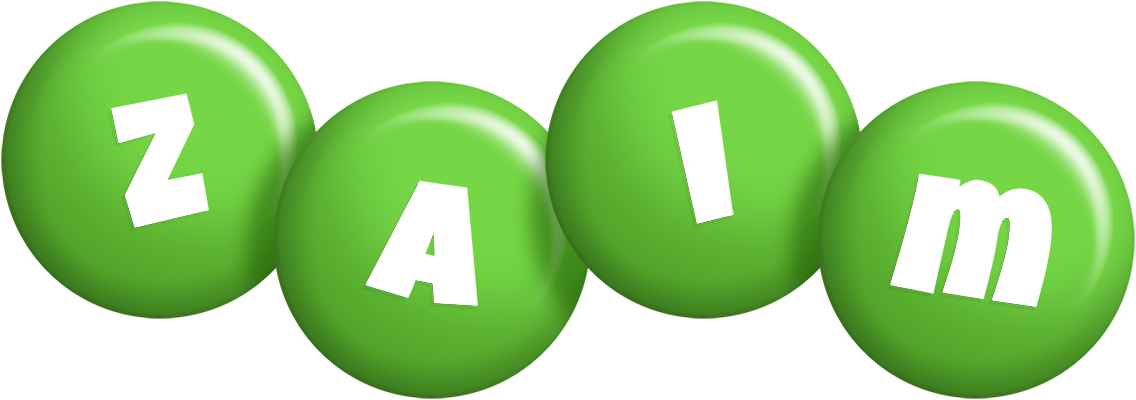 Zaim candy-green logo