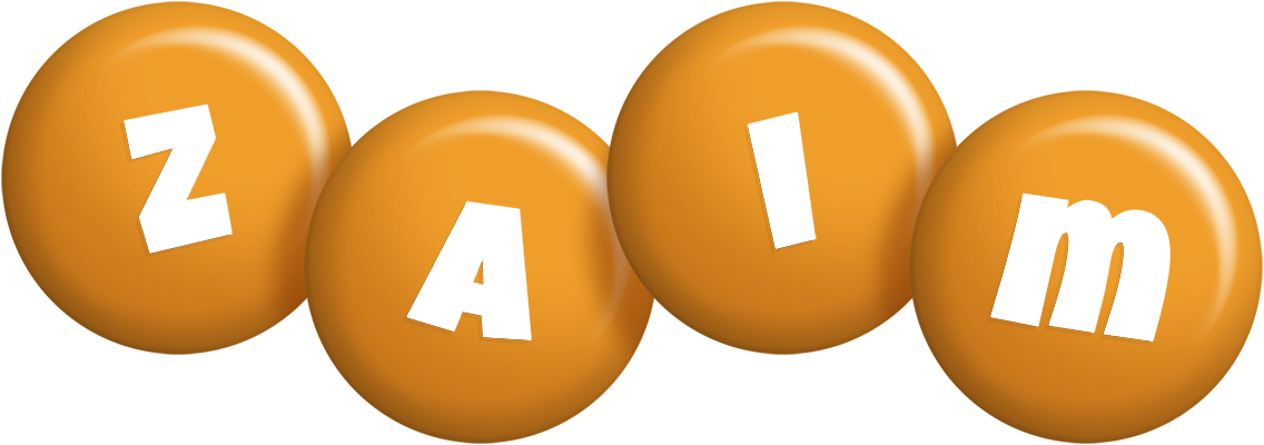 Zaim candy-orange logo