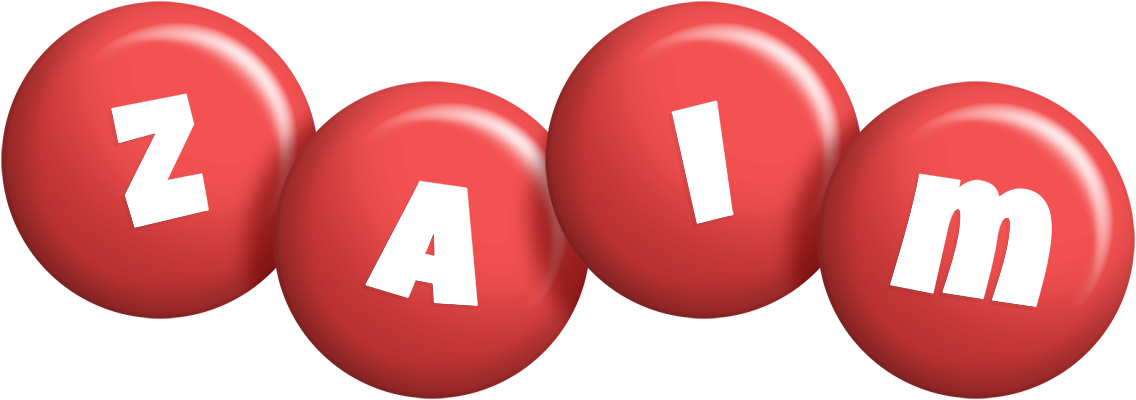 Zaim candy-red logo