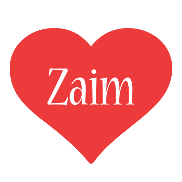 Zaim love logo