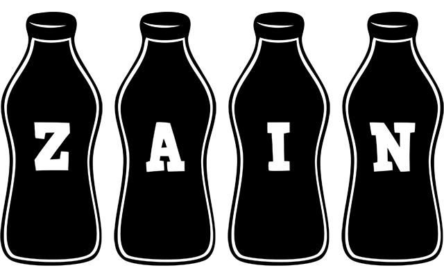 Zain bottle logo