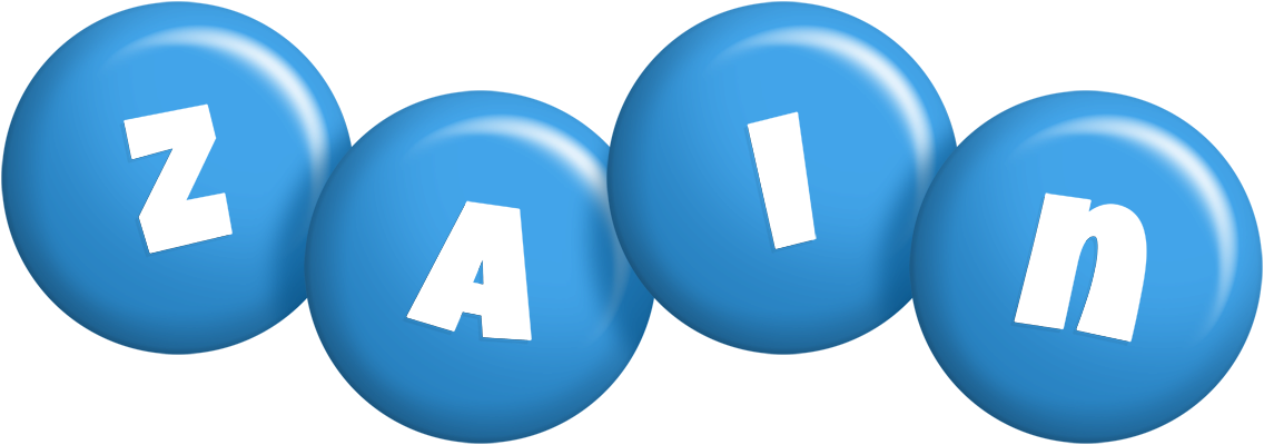 Zain candy-blue logo