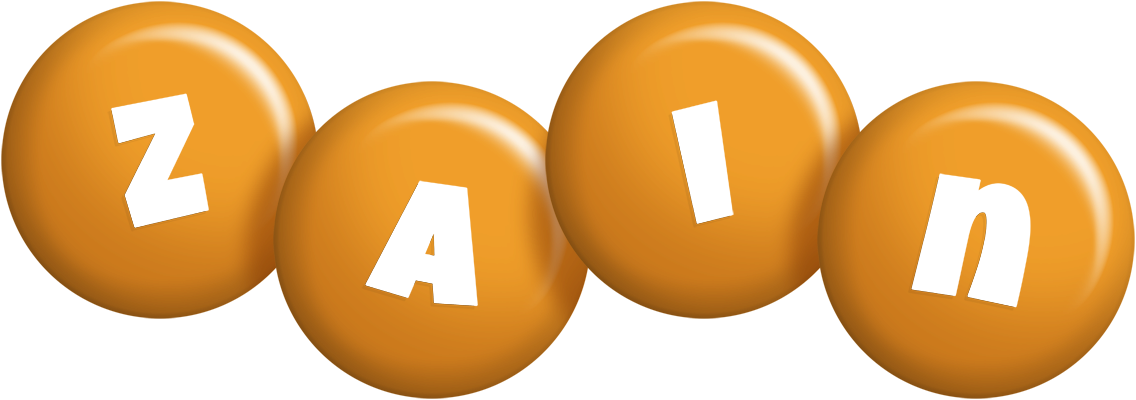 Zain candy-orange logo