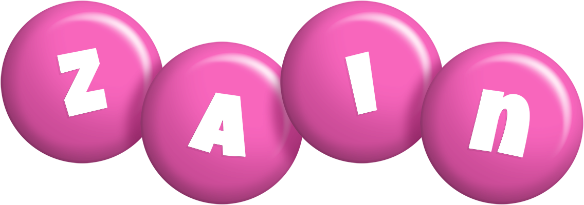 Zain candy-pink logo