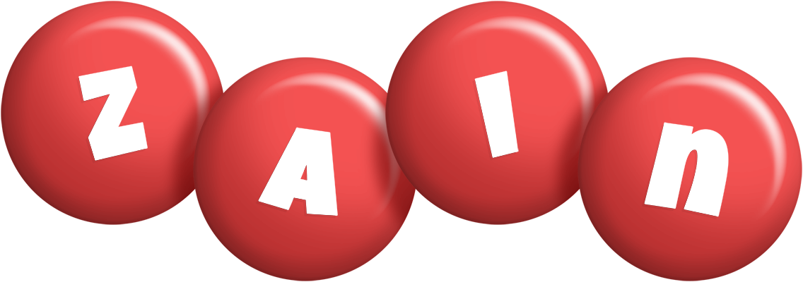 Zain candy-red logo