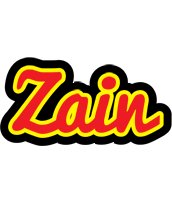 Zain fireman logo