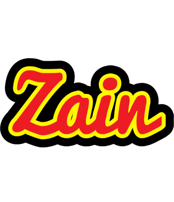Zain fireman logo