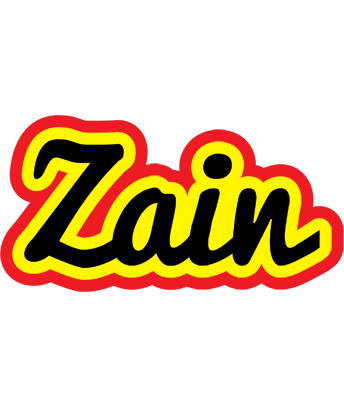 Zain flaming logo