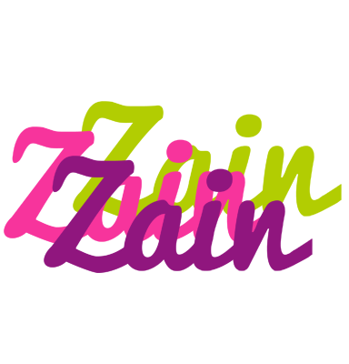 Zain flowers logo