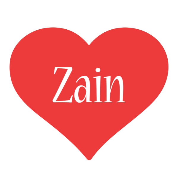 Zain love logo