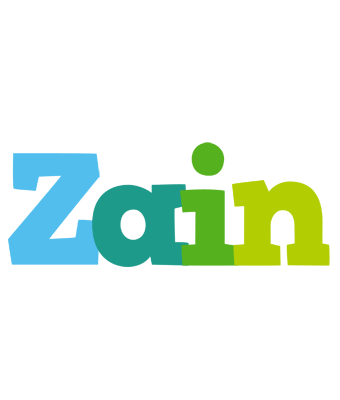 Zain rainbows logo