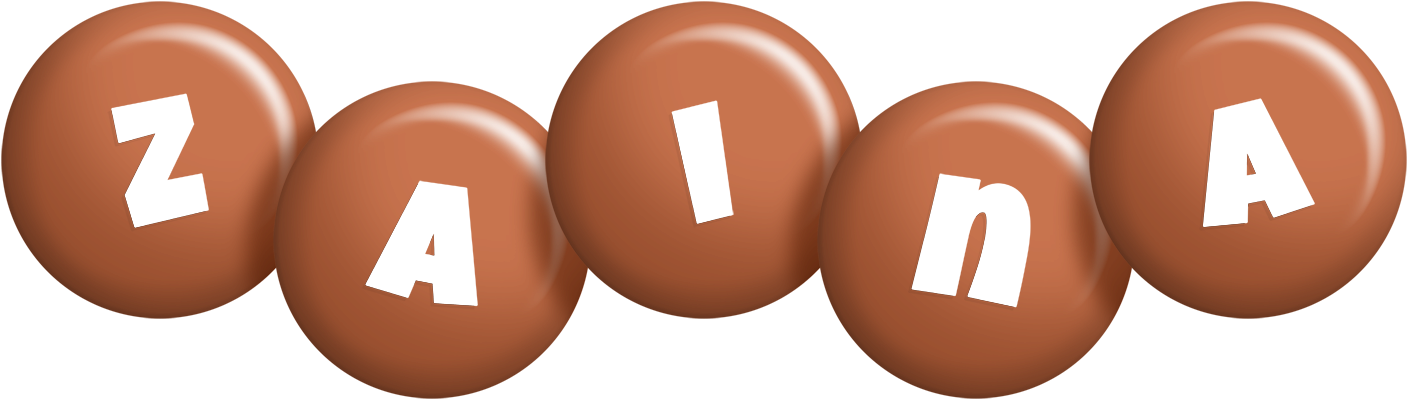 Zaina candy-brown logo