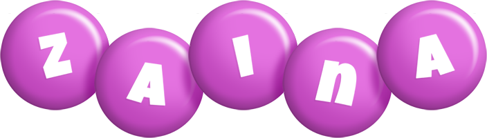 Zaina candy-purple logo