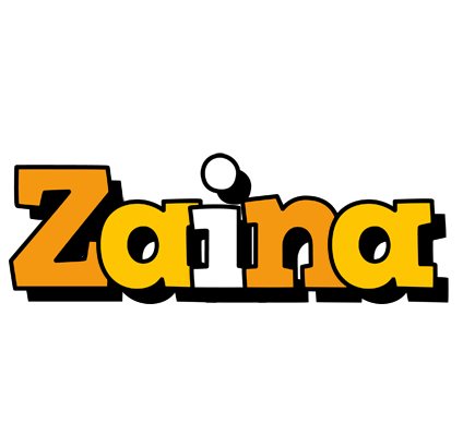 Zaina cartoon logo