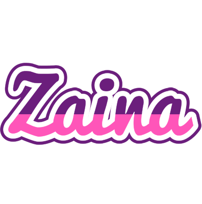 Zaina cheerful logo