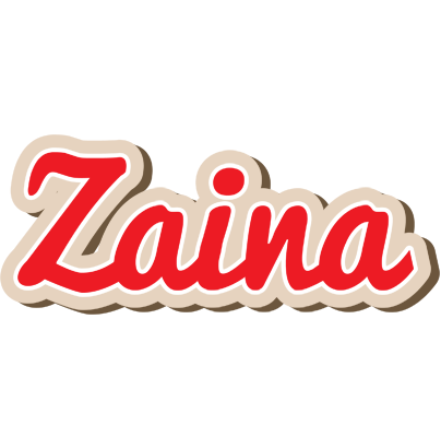 Zaina chocolate logo