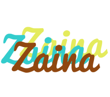 Zaina cupcake logo