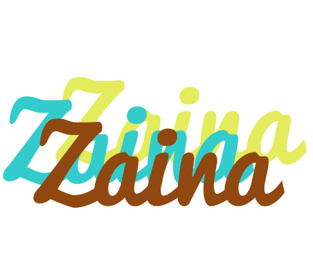 Zaina cupcake logo