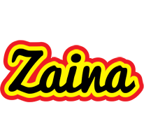 Zaina flaming logo