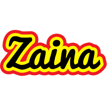 Zaina flaming logo