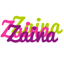 Zaina flowers logo