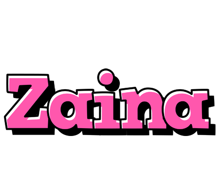Zaina girlish logo