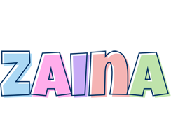 Zaina pastel logo