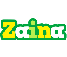 Zaina soccer logo