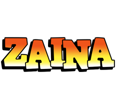 Zaina sunset logo