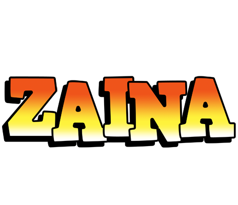 Zaina sunset logo