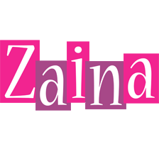 Zaina whine logo