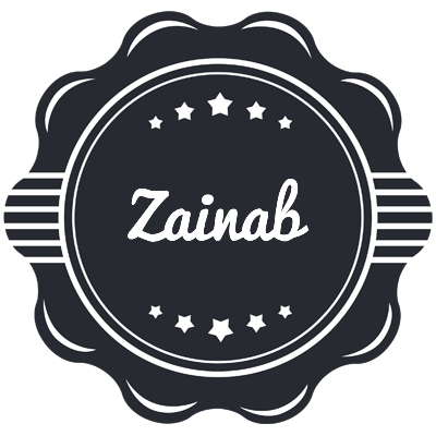 Zainab badge logo