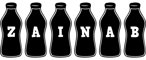 Zainab bottle logo