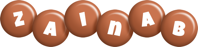 Zainab candy-brown logo