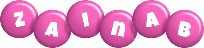 Zainab candy-pink logo