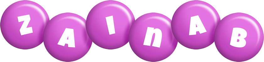 Zainab candy-purple logo