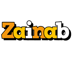 Zainab cartoon logo