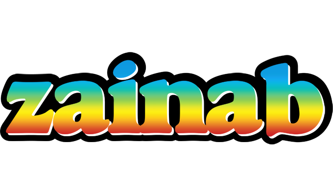 Zainab color logo