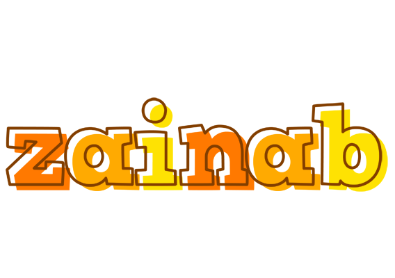 Zainab desert logo