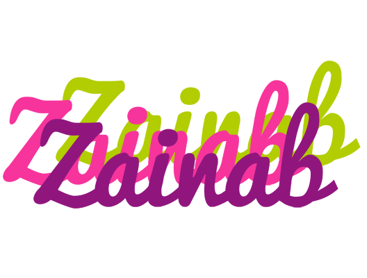 Zainab flowers logo