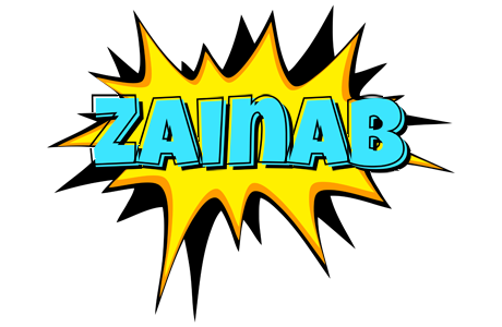 Zainab indycar logo