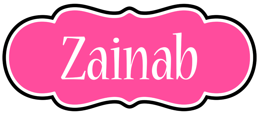 Zainab invitation logo