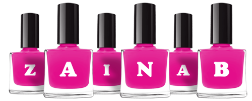 Zainab nails logo