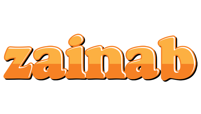 Zainab orange logo