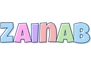 Zainab pastel logo